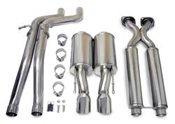 Corsa Sport Cat-Back Exhaust System 05-10 Grand Cherokee SRT-8 - Click Image to Close